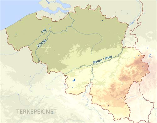 Belgium vízrajza